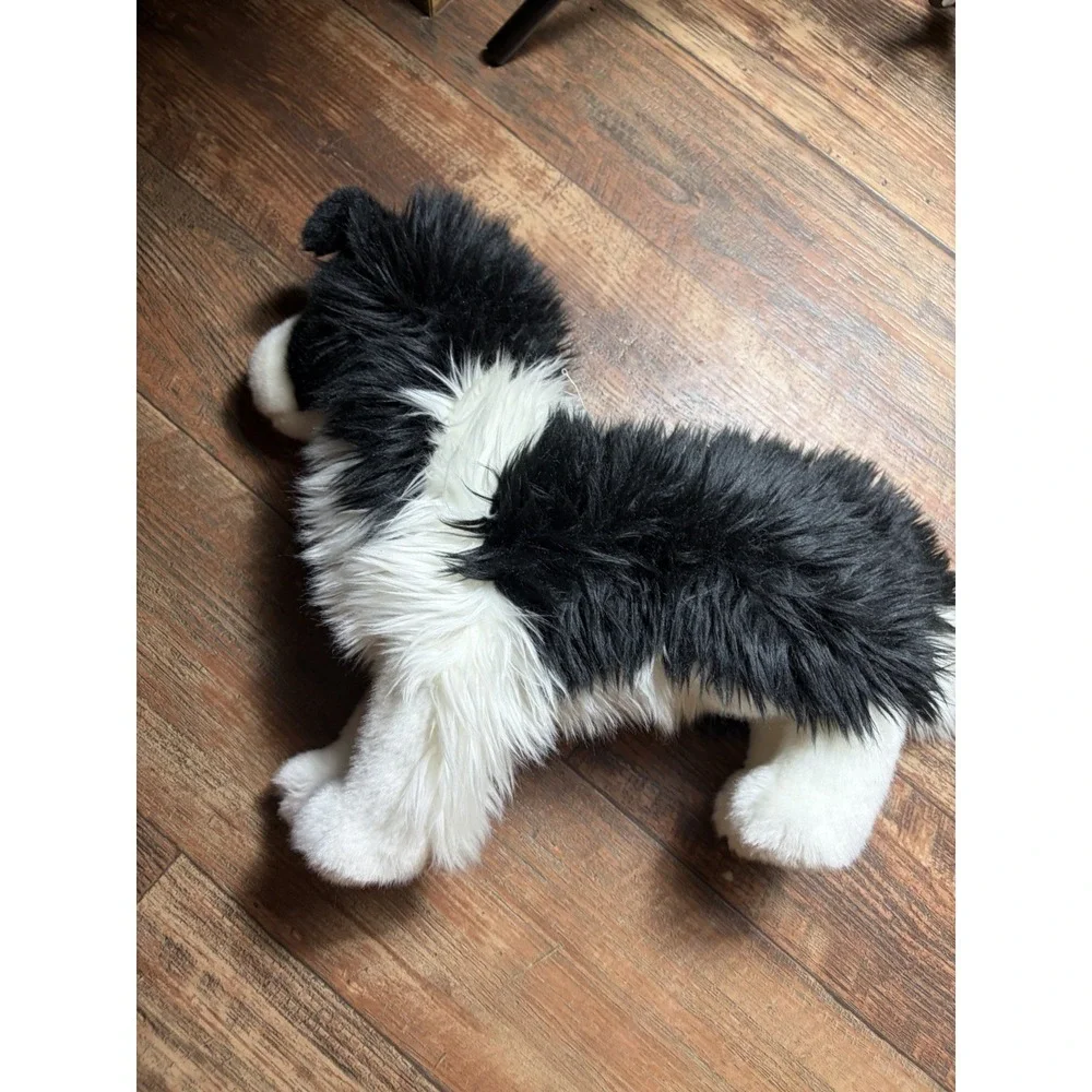 BASS PRO Douglas Toys BORDER COLLIE PLUSH Black / White DOG